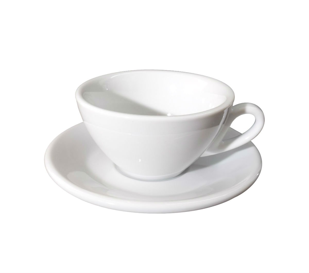 "GINESTRA" Cappuccino Cups 180ml - white